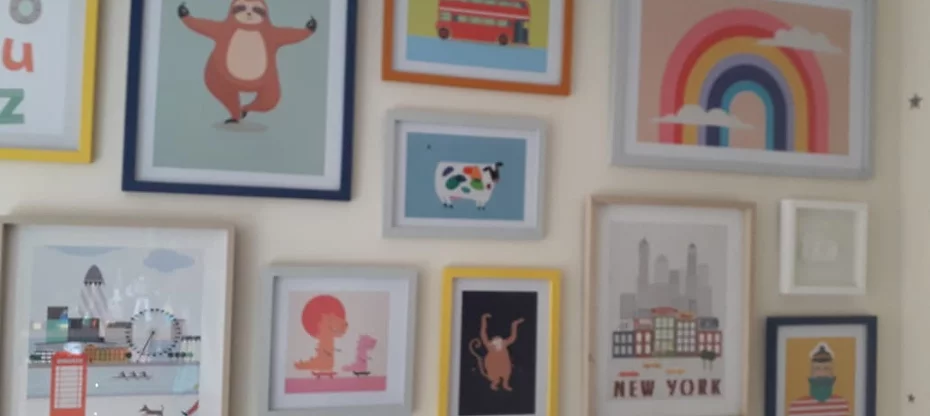 Cuadros Infantiles estilo composición de pared