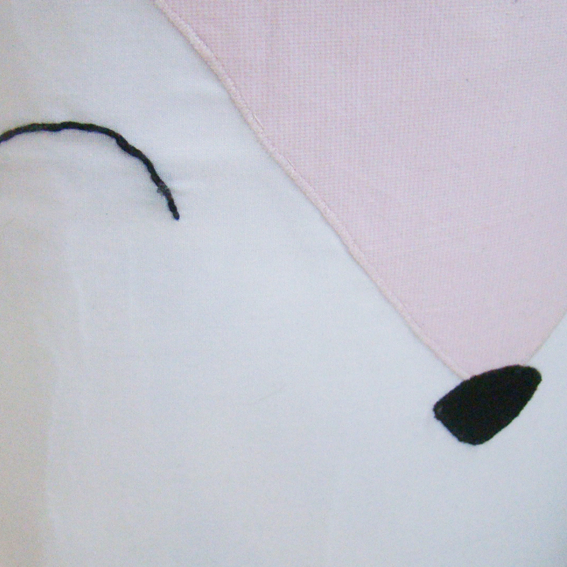 100% handmade rigid fabric baskets. With applications of animal faces and figures. - Image 9