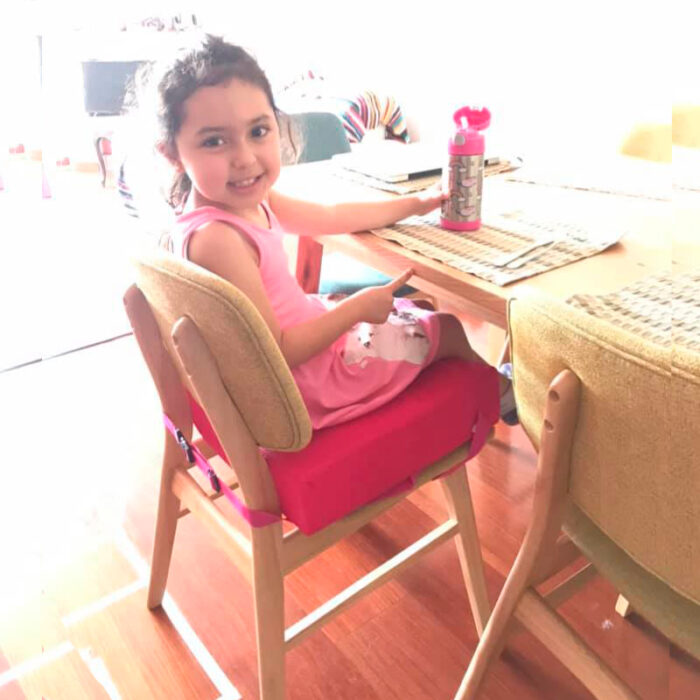 Water proof Dining Chair Booster Pad. Toddler Water proof Booster seat for Dining.