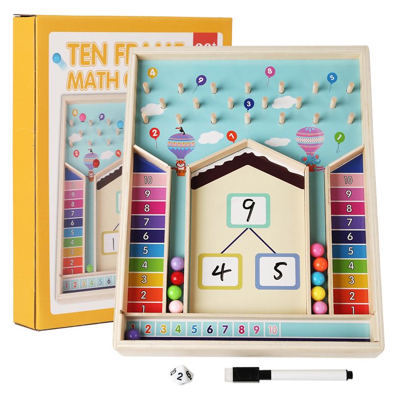 JUEGO DE MATEMATICAS COLORIDO - Imagen 6