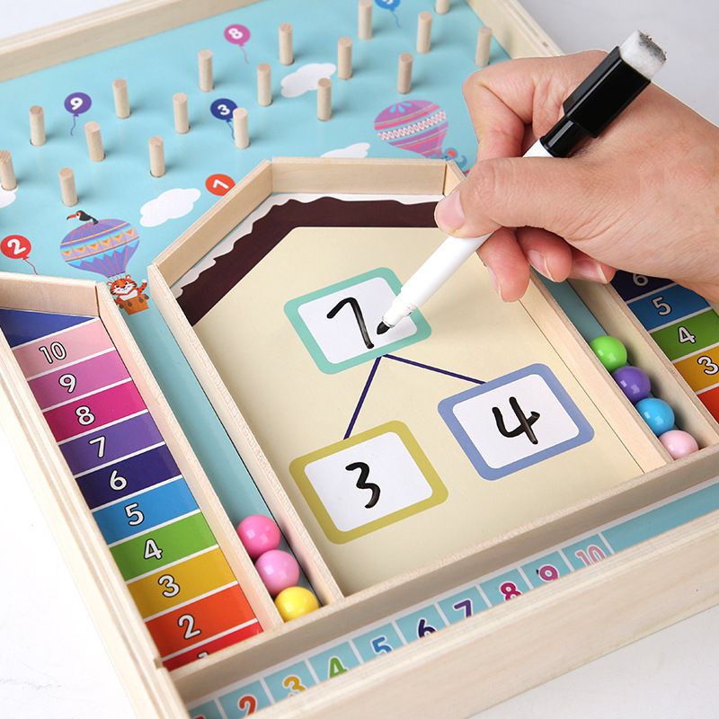 JUEGO DE MATEMATICAS COLORIDO