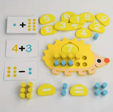 JUEGO ERIZO SUMA Y RESTA - Imagen 6
