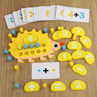 JUEGO ERIZO SUMA Y RESTA - Imagen 9